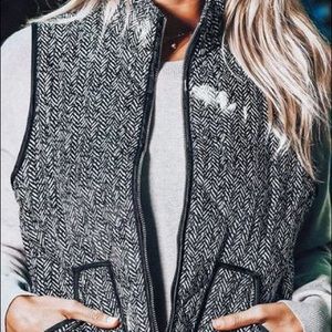 Herringbone vest